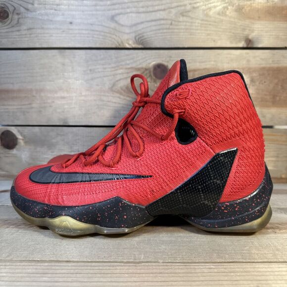 Mens Size 11 - Nike LeBron 13 Elite “University Red” Basketball Shoes 831923-606 main image 4